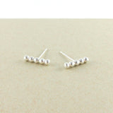 Sterling Silver Petite Ear Climber Earrings
