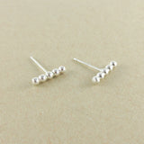Sterling Silver Petite Ear Climber Earrings