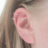Argentium Silver 20 Gauge Cartilage Piercing Hoop