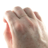 14K Gold Fill Skinny Stacking Twist Ring