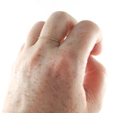 14K Gold Fill Skinny Stacking Twist Ring
