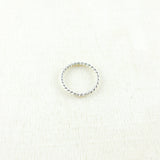Argentium Silver Twist Wire 20 Gauge Cartilage Hoop