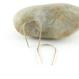 14K Gold Fill Teardrop Hoop Earrings