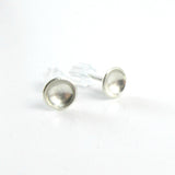 Sterling Silver Small Round Stud Earrings