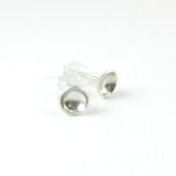 Sterling Silver Tiny Circle Stud Earrings