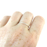 Thin Sterling Silver Stacking Ring