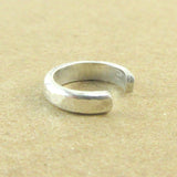 Sterling Silver Hammered Ear Cuff