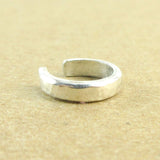 Sterling Silver Hammered Ear Cuff