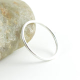Thin Sterling Silver Stacking Ring