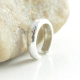 Sterling Silver Hammered Ear Cuff