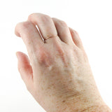 14K Rose Gold Fill Skinny Stacking Ring