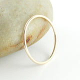 14K Gold Fill Skinny Stacking Ring