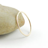14K Gold Fill Skinny Stacking Ring