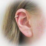 14K Gold Fill Hammered Ear Cuff
