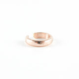 14K Rose Gold Fill Hammered Ear Cuff