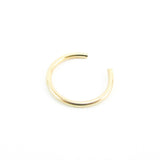 14K Gold Fill 18 Gauge Faux Conch Hoop