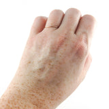 14K Rose Gold Fill Skinny Stacking Ring
