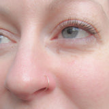 14K Gold Fill 22 Gauge Gold Nose Hoop
