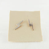 Lightning Bolt Stud Earrings in 14K Gold Fill