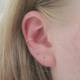 14K Gold Fill 18 Gauge Faux Conch Hoop