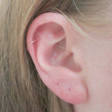 14K Rose Gold Fill 22 Gauge Cartilage Piercing Hoop