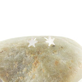 Sterling Silver Petite Star Stud Earrings
