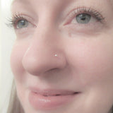 24 Gauge Argentium Silver Ball Nose Stud