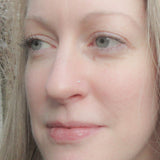 24 Gauge Argentium Silver Ball Nose Stud