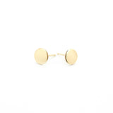 14K Gold Fill Circle Stud Earrings
