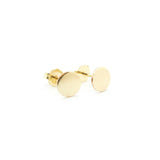 14K Gold Fill Circle Stud Earrings