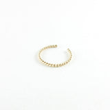 14K Gold Fill Twist Wire Ear Cuff