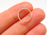 Sterling Silver 20 Gauge Minimalist Nose Hoop