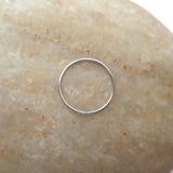 Thin Stainless Steel 24 Gauge Nose Ring