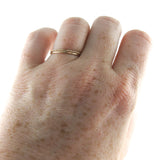 Set of Two 14K Gold Fill Skinny Stacking Rings