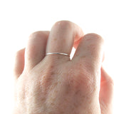 Sterling Silver Skinny Stacking Ring