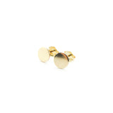 14K Gold Fill Circle Stud Earrings