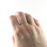14K Gold Fill Thin Gold Twist Ring