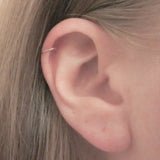 16 Gauge 14K Rose Gold Fill Cartilage Hoop Earring - Helix Piercing